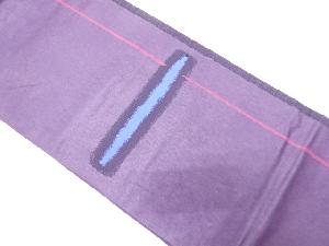 縞に抽象模様織り出し袋帯